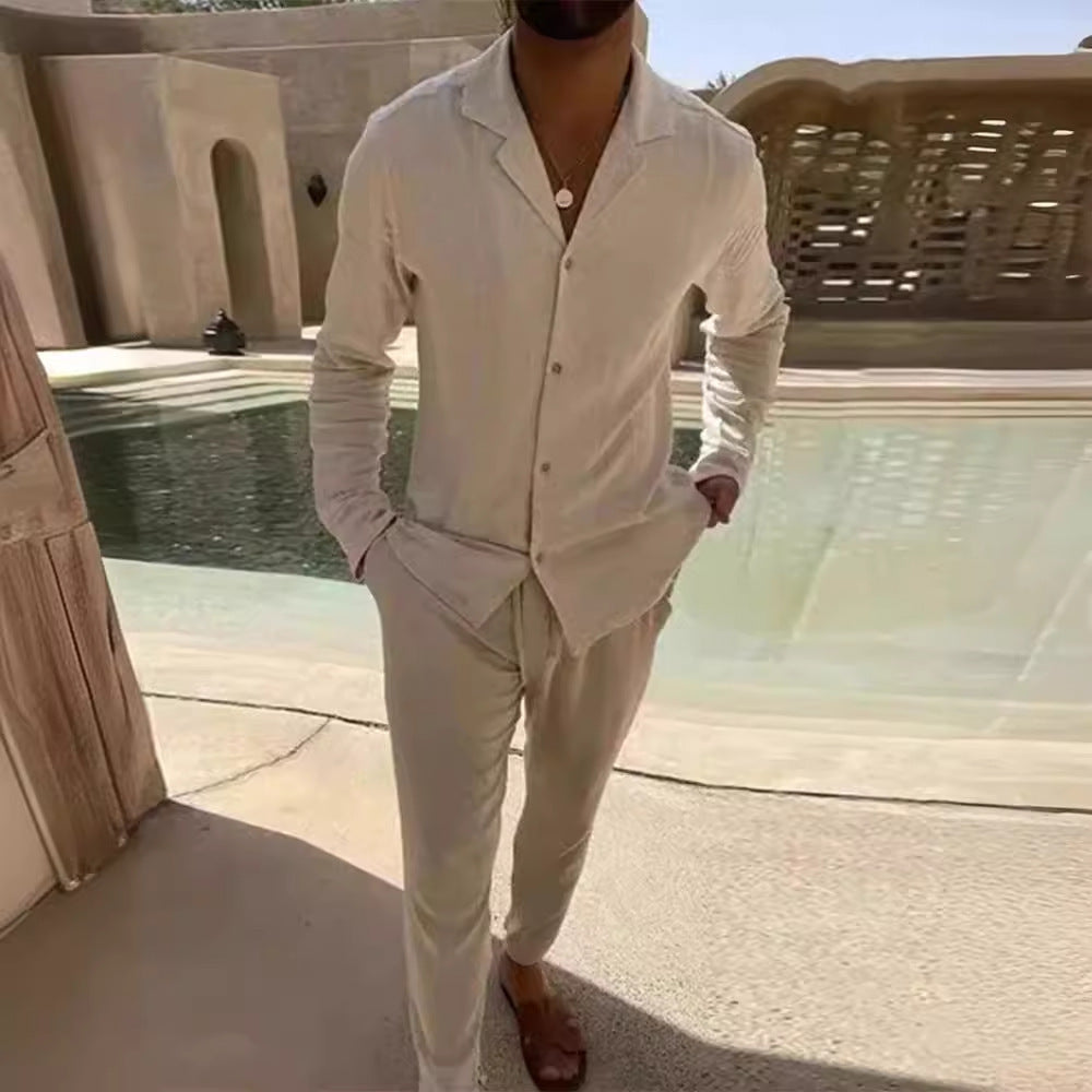 Zeus™ | Completo Estivo da Uomo in Lino