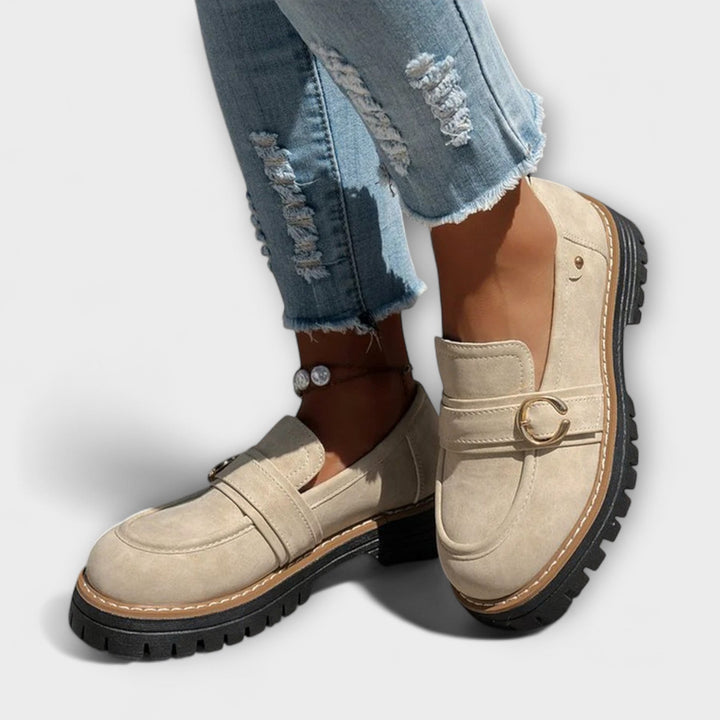 Savrani™ | Mocassini casual con punta arrotondata