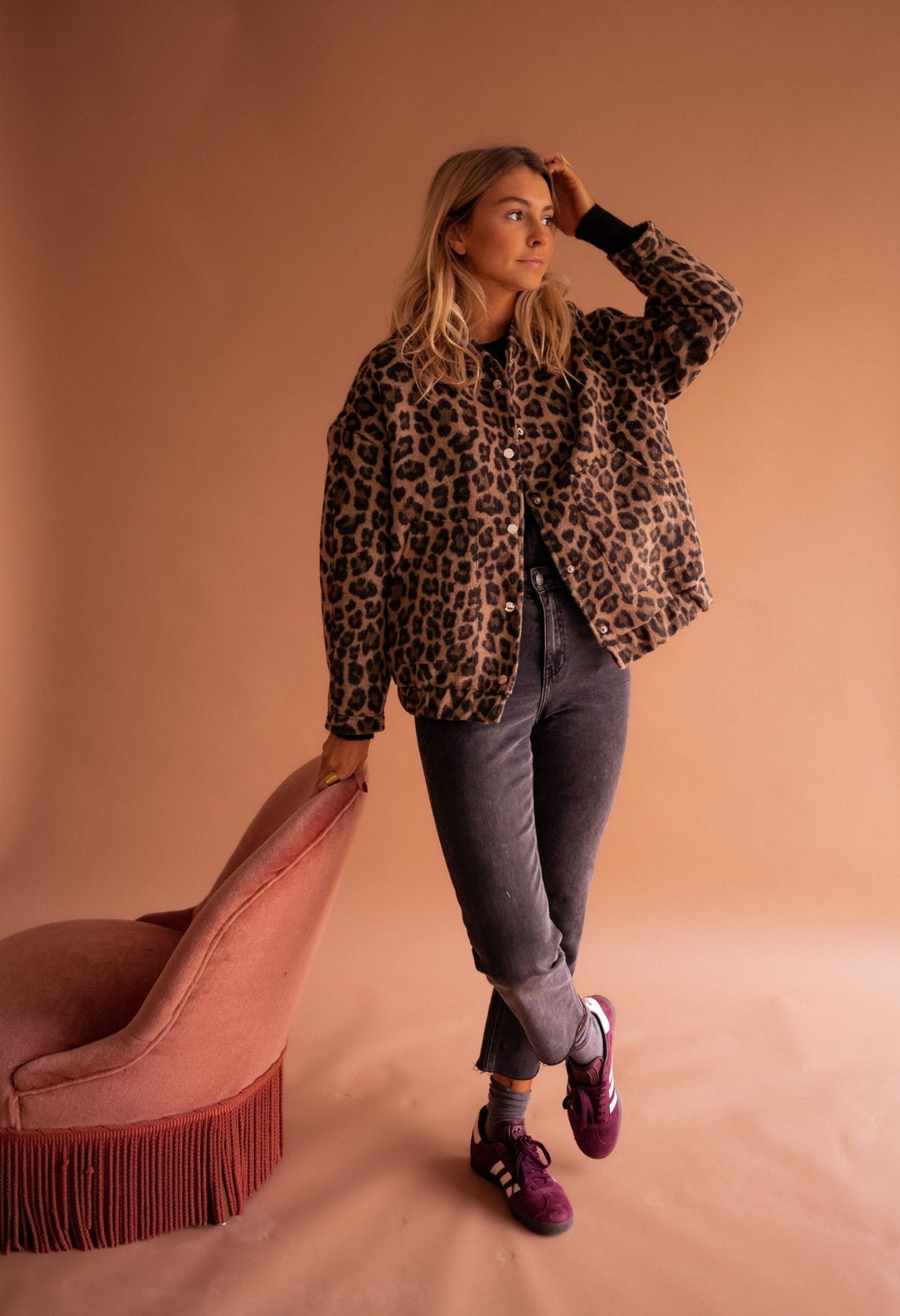 MIRELA™|Giacca Leopardata alla Moda