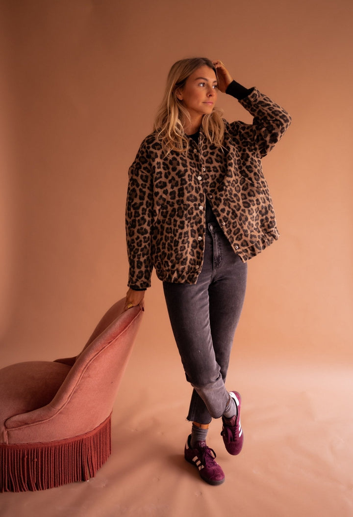 MIRELA™|Giacca Leopardata alla Moda
