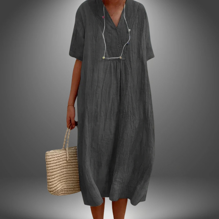 FEDERICA™|ABITO CON SCOLLO A V