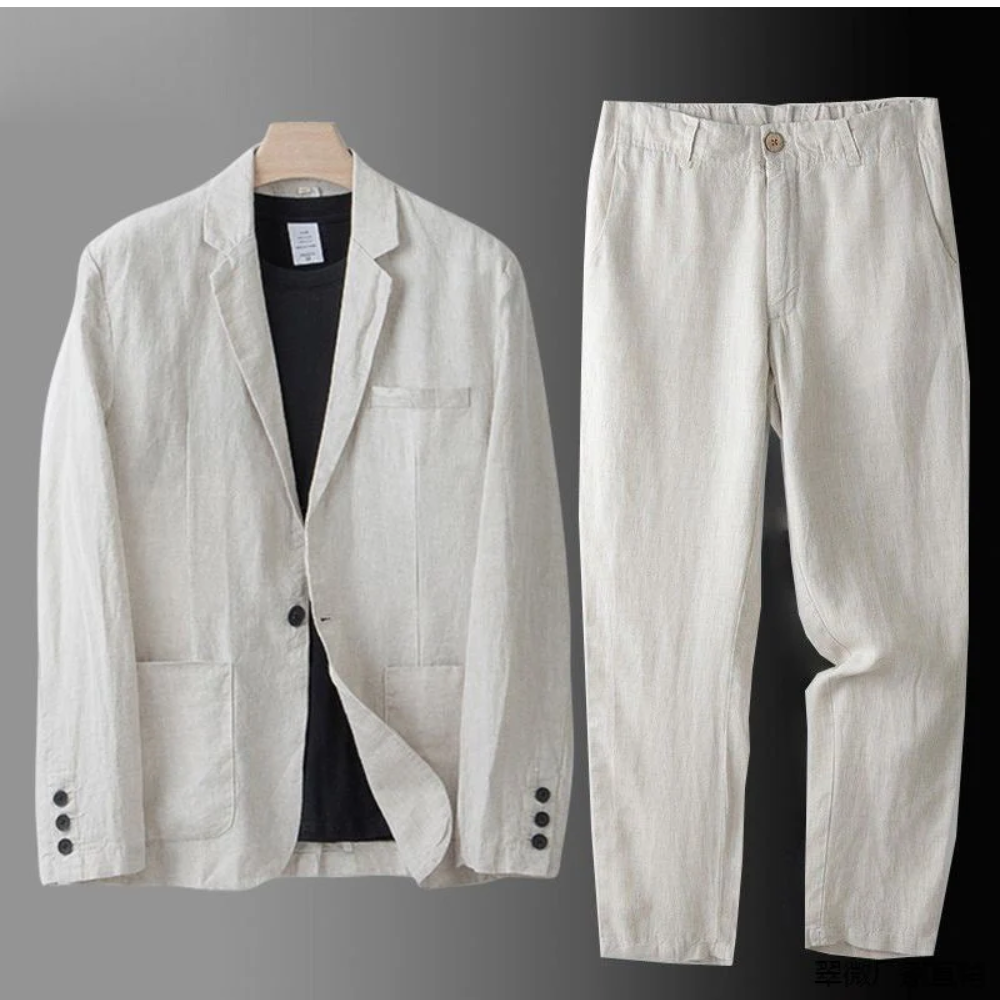 RICCARDO|Set Estiva Elegante Uomo