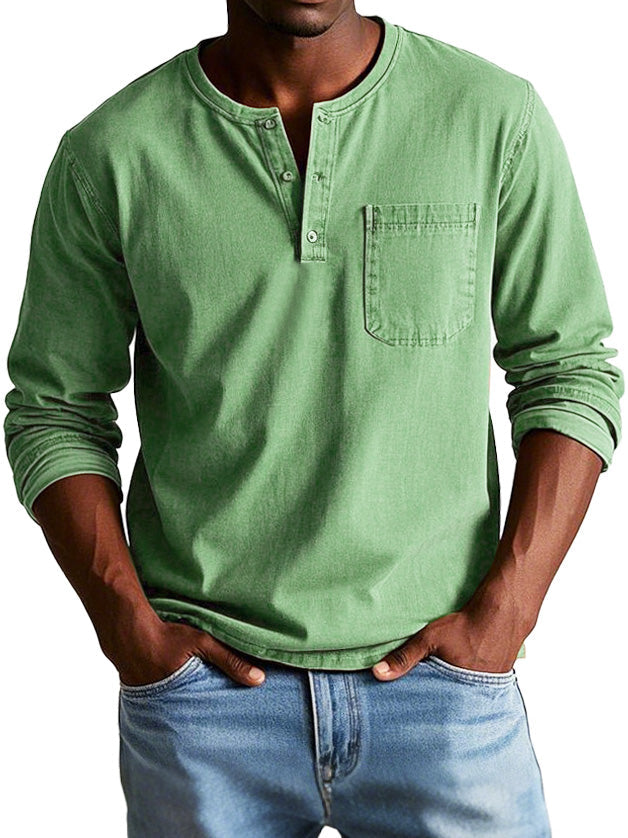GIORDANO™|CAMICIA VINTAGE LUNGA
