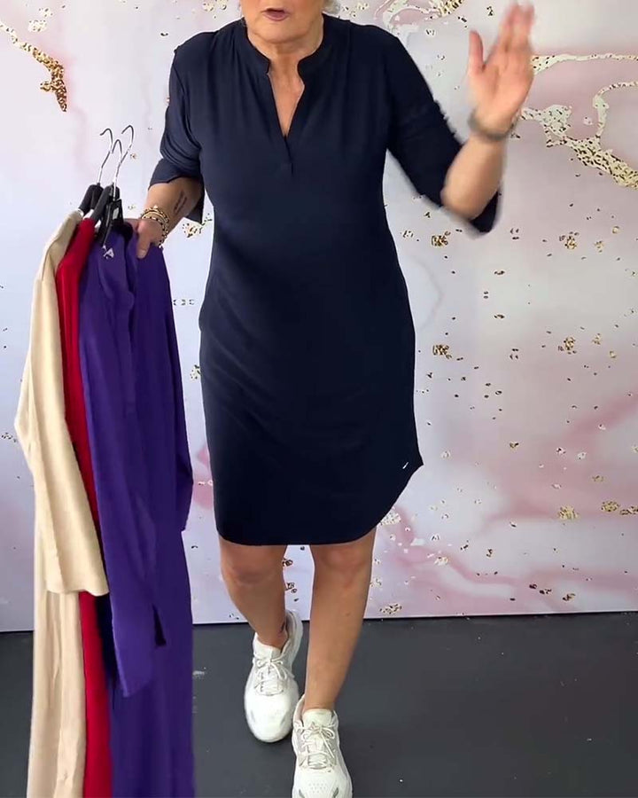 GIULIET|ABITO ELEGANTE SCOLLO A V