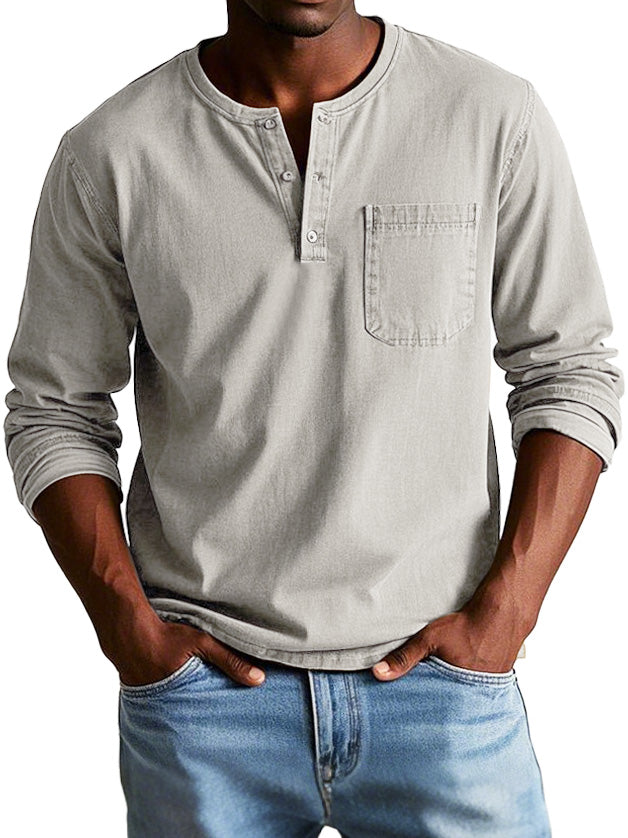 GIORDANO™|CAMICIA VINTAGE LUNGA