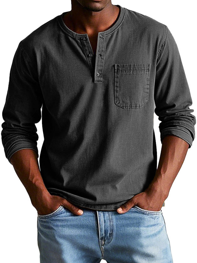GIORDANO™|CAMICIA VINTAGE LUNGA