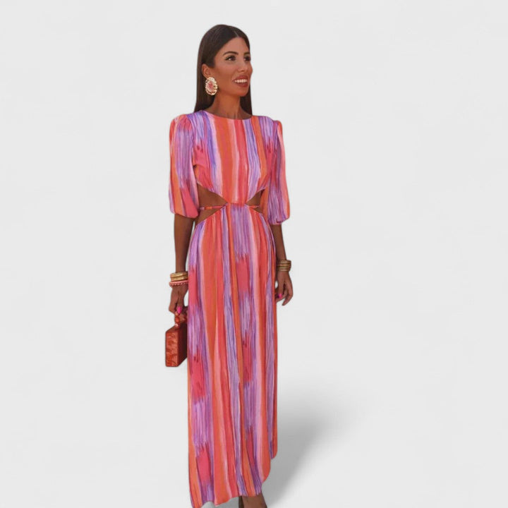 Elena™|Abito Estivo con Cut-Out