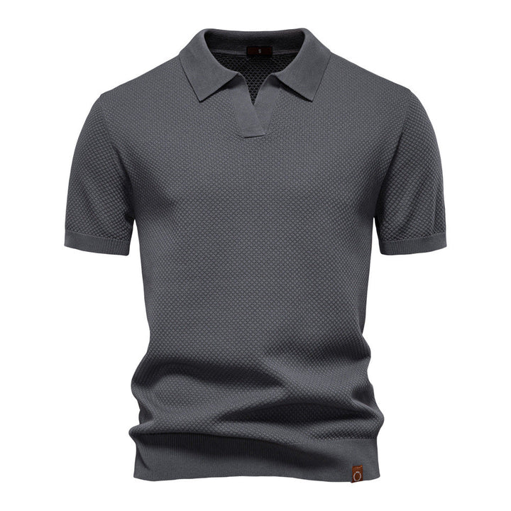 ALFONSO™|Polo Strutturato Moderno
