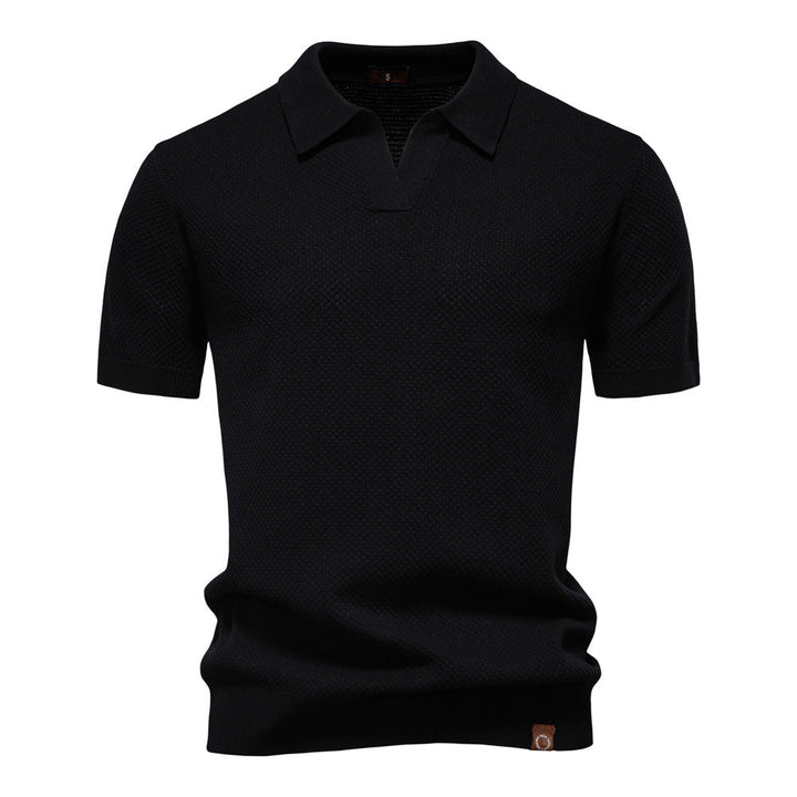 ALFONSO™|Polo Strutturato Moderno