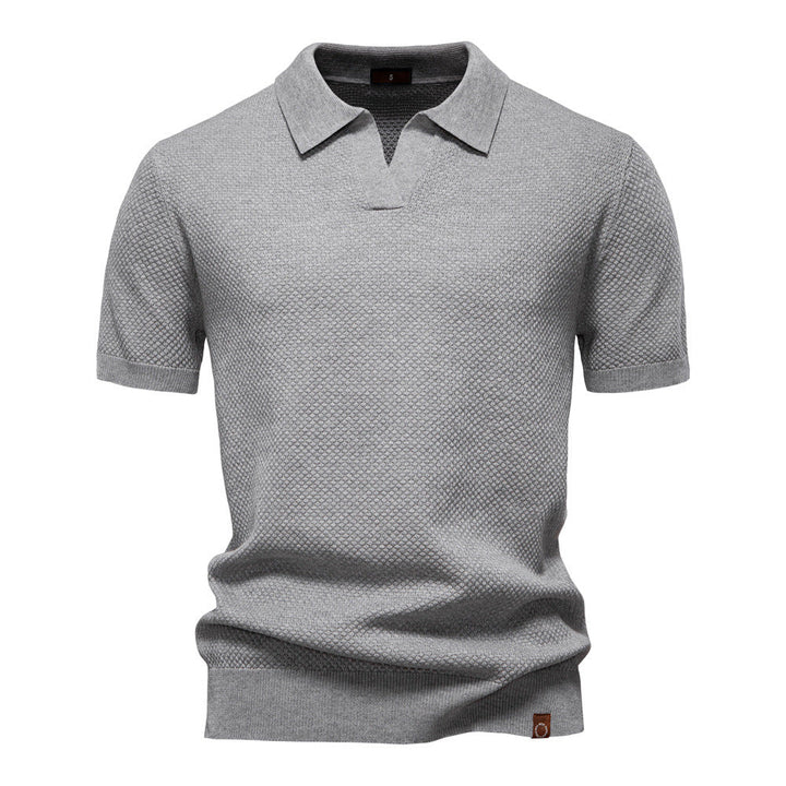 ALFONSO™|Polo Strutturato Moderno
