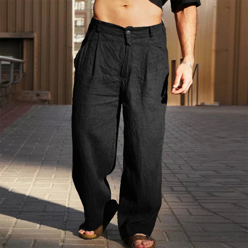 LUCIANO™|PANTALONI ESTIVI AMPI