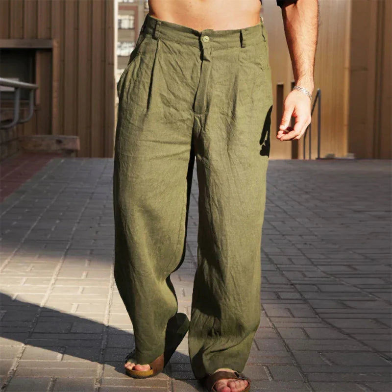 LUCIANO™|PANTALONI ESTIVI AMPI