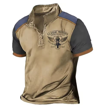 ARMANDO™|POLO VINTAGE MOTOCICLISTICA