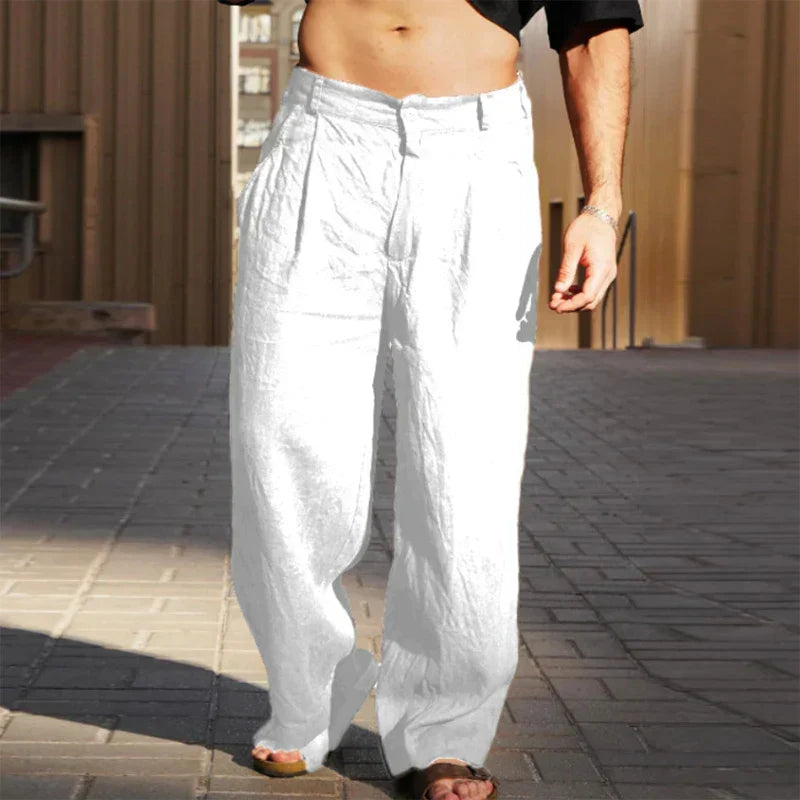 LUCIANO™|PANTALONI ESTIVI AMPI