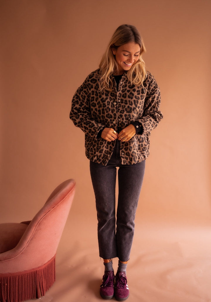 MIRELA™|Giacca Leopardata alla Moda