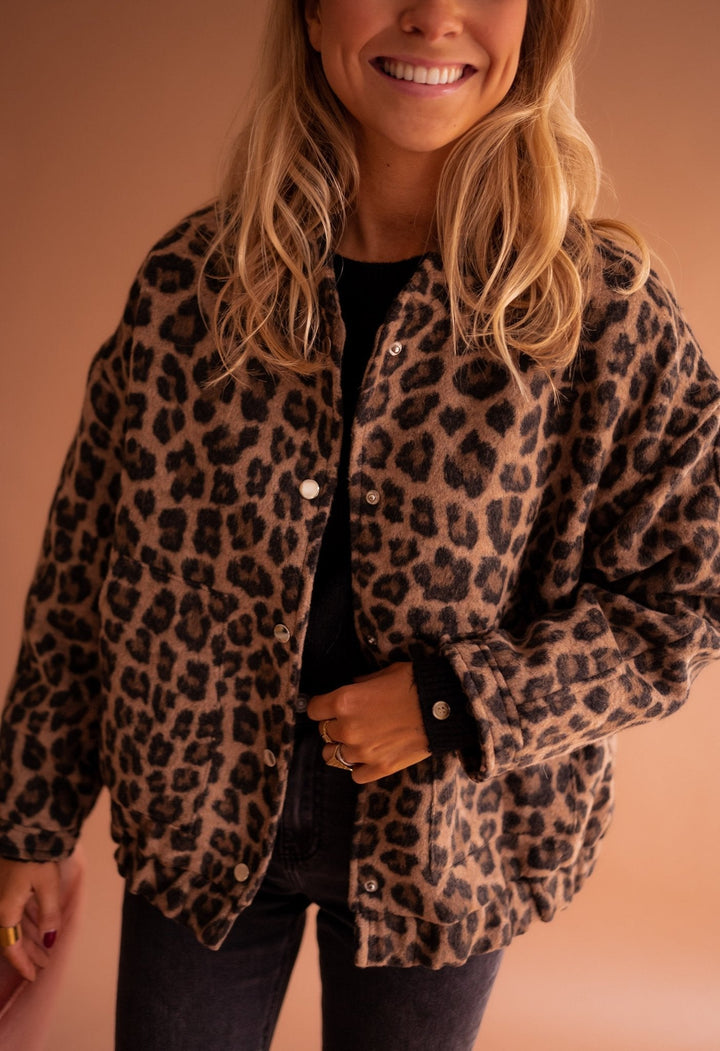 MIRELA™|Giacca Leopardata alla Moda